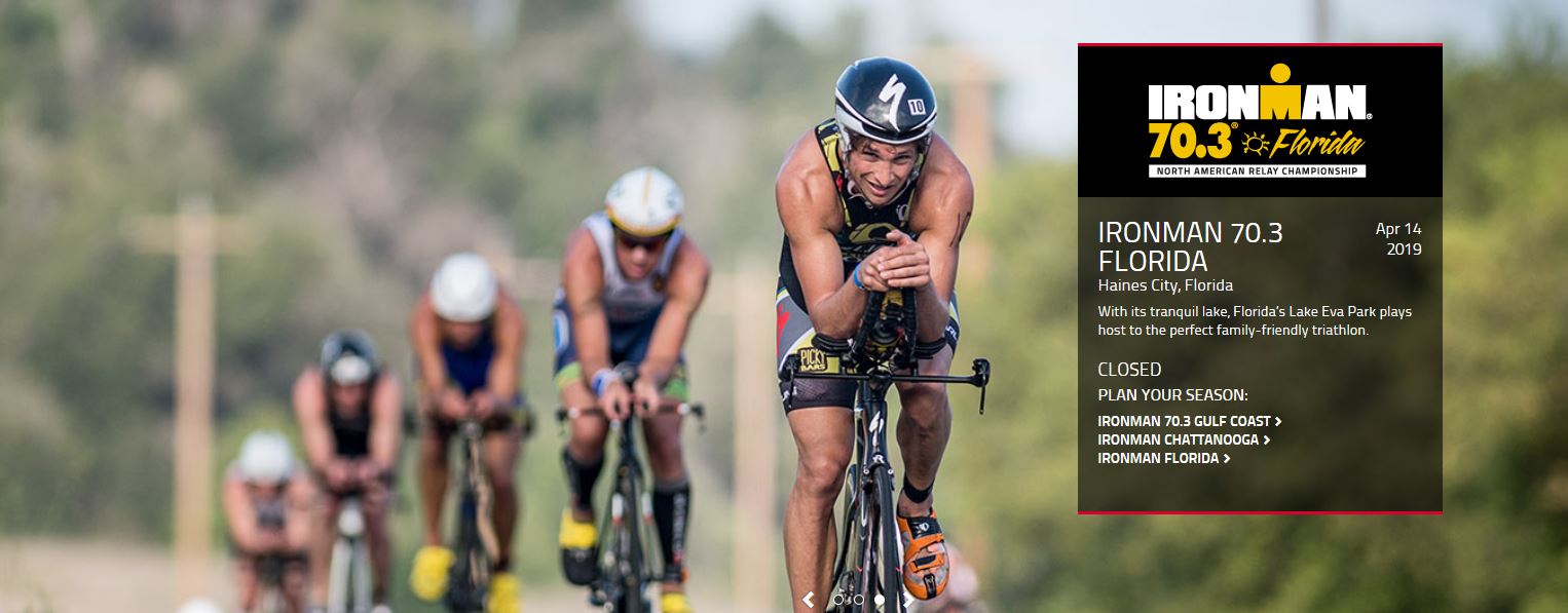 IRONMAN 70.3 FLORIDA Race Course Tips Set The Pace